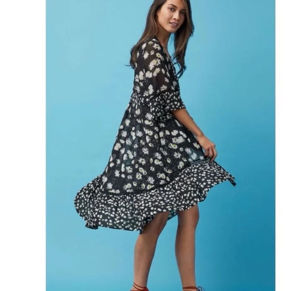 Cabi Daisy Wrap Cover Dress Women’s Small